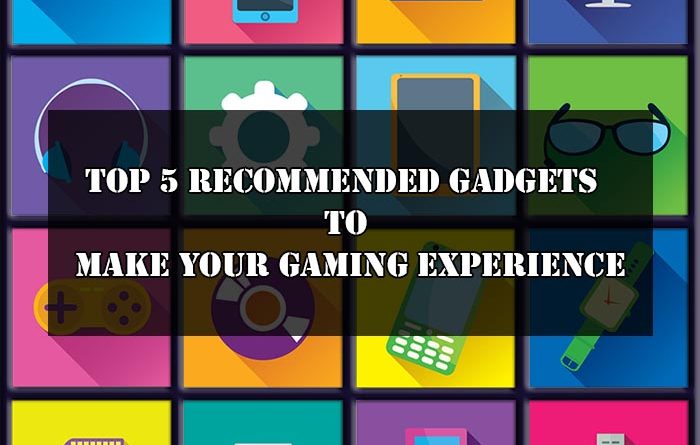 top 5 gaming gadgets